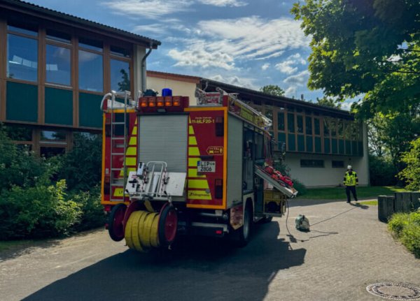 Die Feuerwehr musste in die Adolf-Meier-Straße ausrücken. - © Feuerwehr Detmold