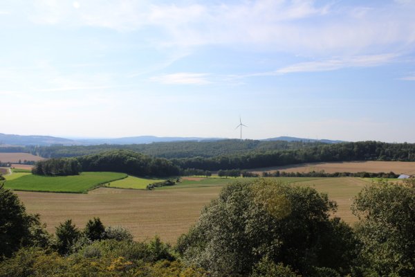 Auf diesem Acker in Sonneborn soll später ein Teil der Anlagen stehen. - © Archivfoto: Lorraine Brinkmann