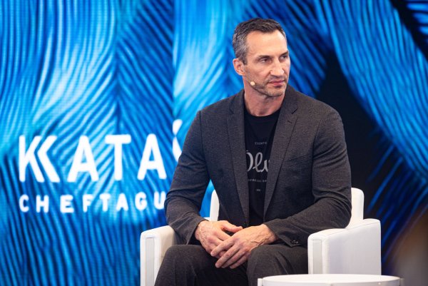 Ex-Boxweltmeister Wladimir Klitschko ist zu Gast bei der Katag-Cheftagung in Bielefeld. - © Mike-Dennis Mueller / www.mdm.photo
