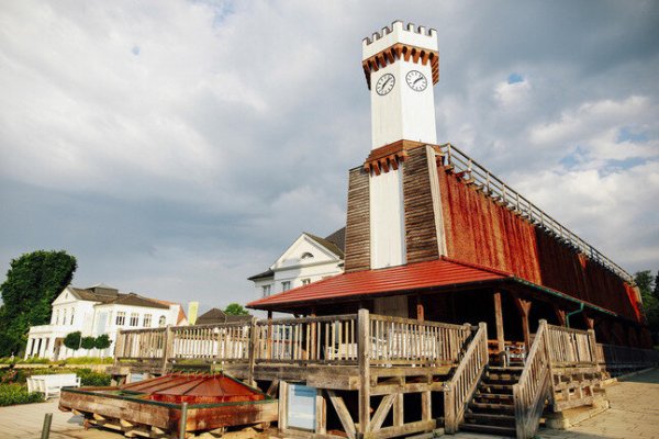 Das "Uhrenturmgradierwerk" soll zum "Opfergradierwerk" werden. - © Staatsbad Salzuflen