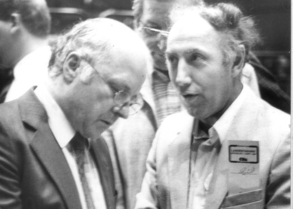 Norbert Blüm (links) und Friedrich Schnüll. - © Archiv: Friedrich Schnüll