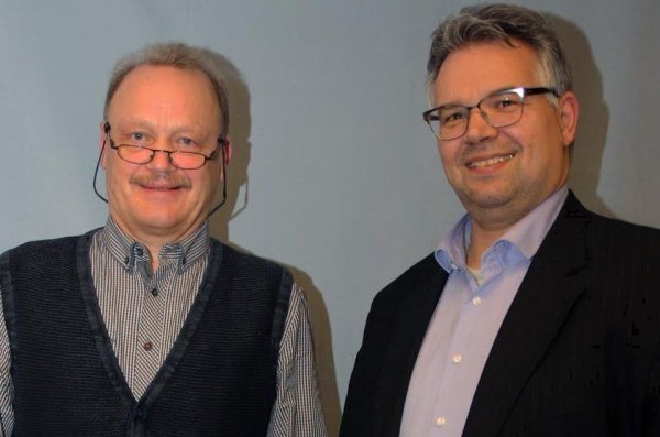 Martin Grohnert und Falk Niehage freuen sich auf die neue Legislaturperiode. - © SPD-Ortsverein Dörentrup