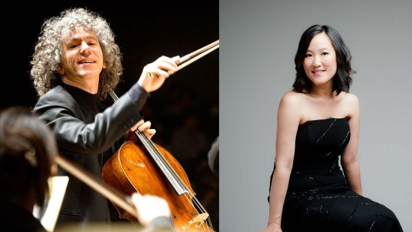 Den Abschluss der verkürzten Meisterkonzert-Saison bildet das Duo Steven Isserlis und Connie Shih. - © Foto: Aoyagi, Huang