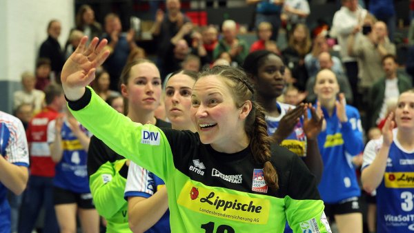 Bleibt der HSG treu: Torhüterin Melanie Veith. - © Paul Cohen