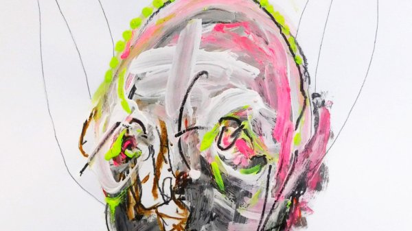 "Kopfsalat": Beate Steffens zeigt ihr Werk „König, Prinzessin und Esel“. - © Bildrechte: Kunstpunkt