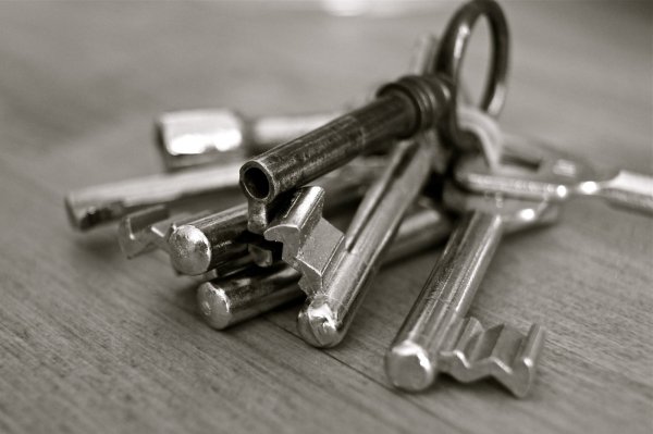 Einfache Schlüssel lassen sich durch eine verbogene Büroklammer ersetzen, aufwendigere machen es Eindringlingen schwerer. Ähnlich ist das bei Passwörtern. Das Schöne: Passwörter lassen sich ändern und so nachträglich sicherer machen. - © Pixabay/weinstock