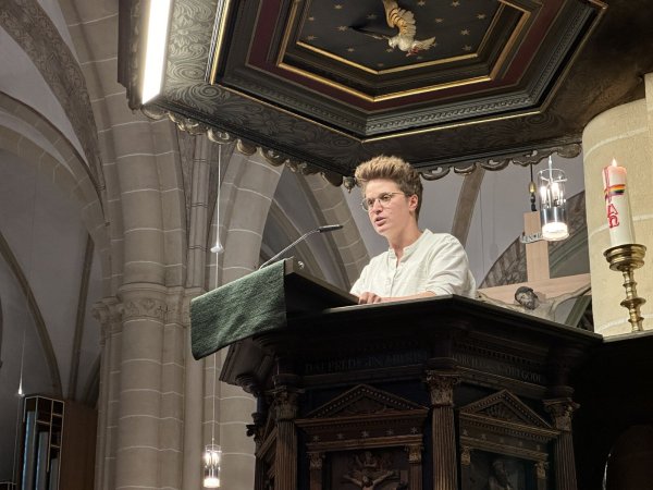 Kanzelrede in St. Nicolai: mit Anna-Nicole Heinrich - © Lippische Landeskirche