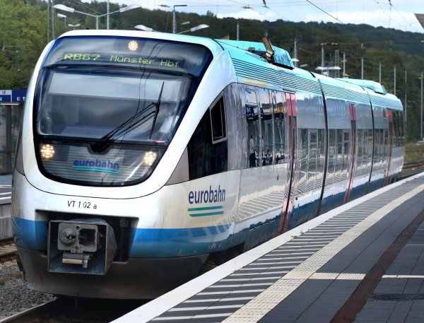 Immer wieder kommt es auch bei der Linie 67 der Eurobahn (Bielefeld - Münster) zu Zugausfällen. - © Andreas Frücht