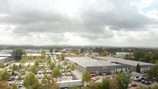 Das Messezentrum aus der Vogelperspektive. - © Messe OWL GmbH