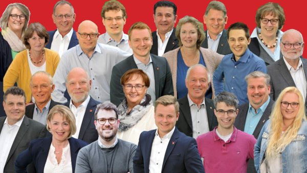 Die Kandidaten der SPD für den Stadtrat. - © SPD Detmold