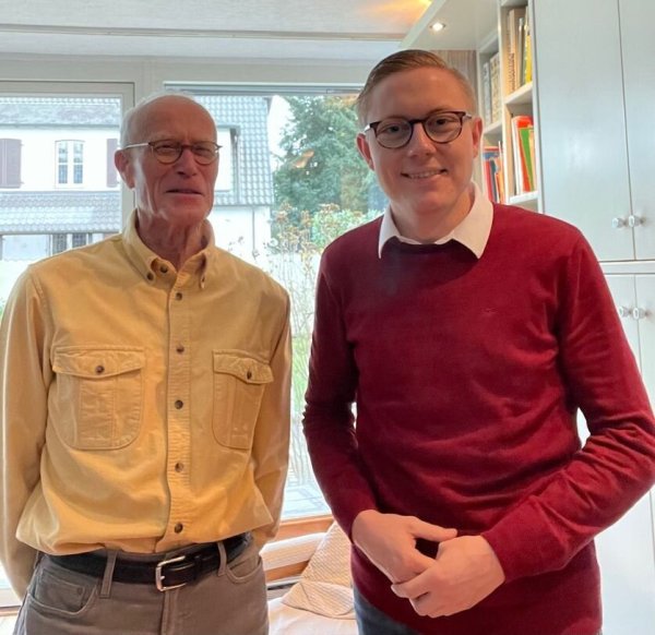 Thomas Gabelin und Louis Pawellek werden das neue Buch vorstellen. - © Fotorechte: Louis Pawellek