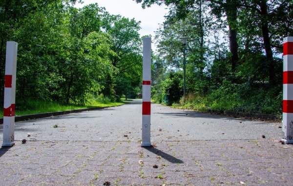 Bleibt gesperrt: die Luisenstraße. - © Raphael Bartling