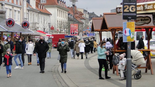 Die Andreasmesse hat weniger Publikum angezogen als sonst. - © Hajo Gärtner