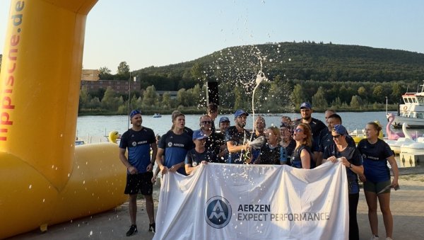 Die "Aerzen Delta Crew" hat das Drachenbootrennen am Wochenende für sich entscheiden können. - © Infinity Events
