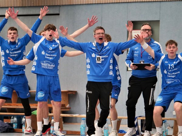 Björn Piontek bleibt Trainer der Bundesliga-A-Jugend von Handball Lemgo. - © Jörg Hagemann