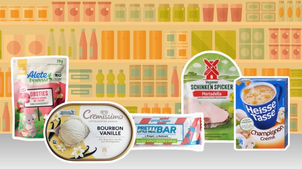 Dreisteste Werbelüge: Diese fünf Lebensmittel standen zur Wahl. - © Foodwatch