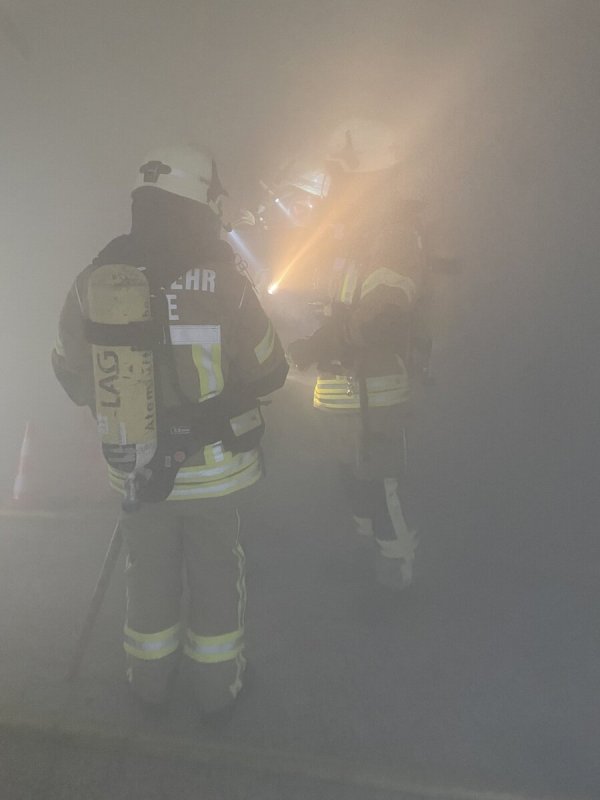 Beim Atemschutzgeräteträger-Lehrgang wird der Ernstfall simuliert. - © Freiwillige Feuerwehr Lage