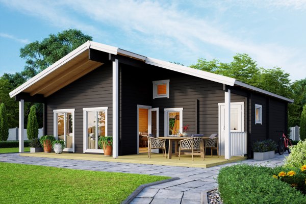 Das Tchibo-Haus hat eine Grundfläche von 66 Quadratmetern. - © Tchibo