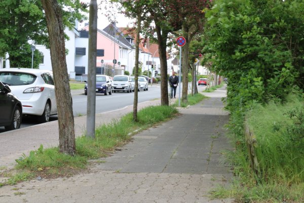 Dieser Fuß- und Radweg ist Stein des Anstoßes für eine LZ-Leserin, die sich über fehlende Schilder beklagt. - © Alexandra Schaller