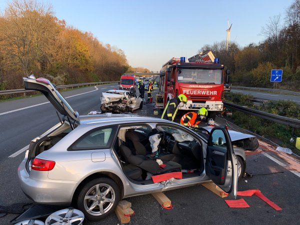 Tödlicher Unfall - eine Mutter stirbt auf der A2. - © Tim Freitag