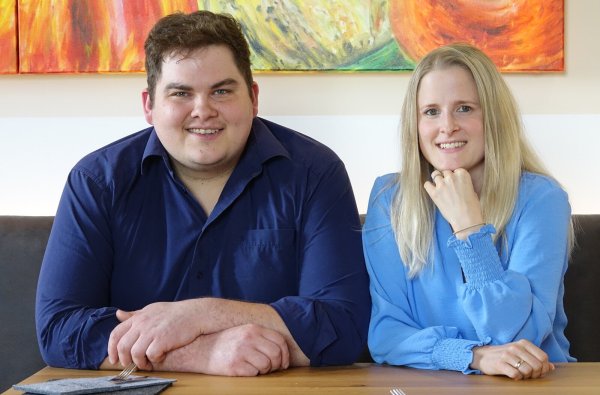 Dominik und Nadine Szameitat sind die Gesichter der Reiterstuben. - © Axel Bürger