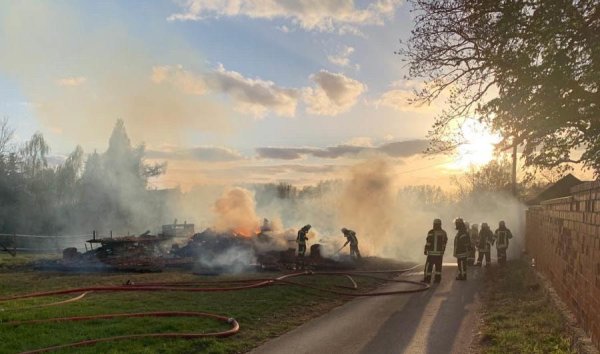 Großbrand in Bad Salzuflen - © Freitag TV