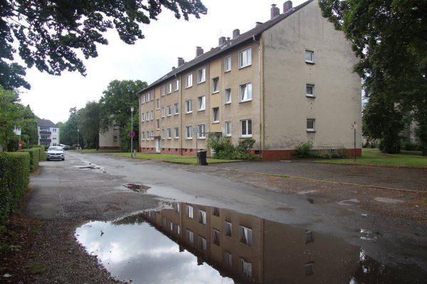 Dutzende Kündigungen gab es im Papageienviertel, die Häuser der Handwerksbau AG stehen schon lange leer. Die Satdt will dabei helfen, das Quartier neu zu entwickeln. - © Archivfoto: Cordula Gröne