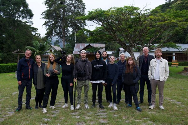 Das Drehteam der Technischen Hochschule Ostwestfalen-Lippe war neuneinhalb Tage im Centro Yanachaga in Peru, um Aufnahmen für den Online-Auftritt des Vereins zu erstellen. - © TH OWL