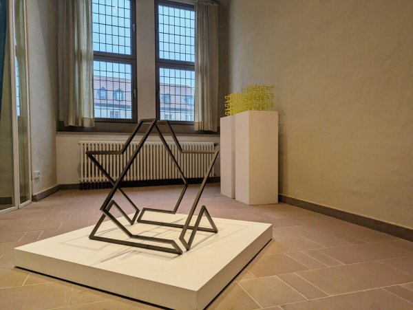 Dagmar Hagemann, Installation „lineare Strukturen“. - © Philipp Hanke, Landesverband Lippe