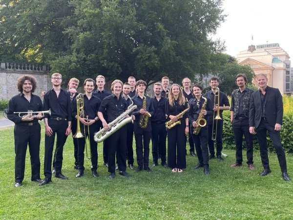 Die Big Band der Hochschule unter Leitung von David Plate - © Hochschule für Musik