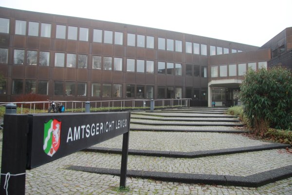 Der Fall des 59-jährigen Extertalers wurde vor dem Schöffengericht des Amtsgerichts Lemgo verhandelt. - © Katrin Kantelberg