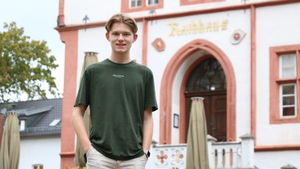Jannis Laghusemann ist neuer Vorsitzender des Ortsverbandes der Jungen Liberalen. - © Alexandra Schaller