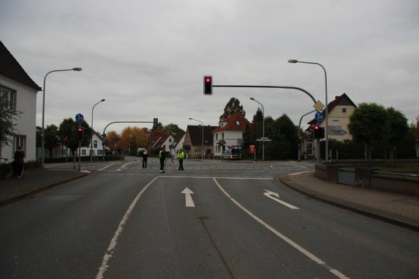 Für 3D-Scanner-Aufnahmen wird die Kreuzung Leopold-/Richard-Wagner-Straße gesperrt. - © Katrin Kantelberg