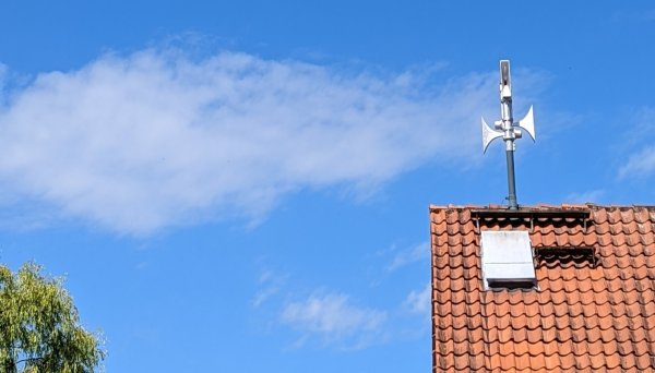 Am Dienstagmorgen heulten die Sirenen über Lemgo - © Kreis Lippe