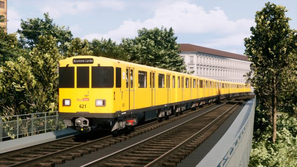 Mit “SubwaySim 2” können wir mit Berlin endlich eine neue Stadt erkunden – und das sogar auf zwei Strecken. - © Aerosoft