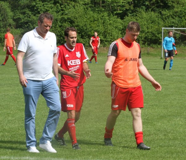 Trainer beim RSV Barntrup: Andre Köller und Nico Haase schafften 2017 als Interimscoaches den Klassenerhalt, Daniel Barbarito war bis zum Sommer RSV-Trainer. - © Sebastian Lucas(LZ)