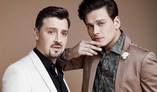 Gesangsduo „Goldmeister“: Chris Dunker (links) und Phil Ohleyer. - © Topper Komm