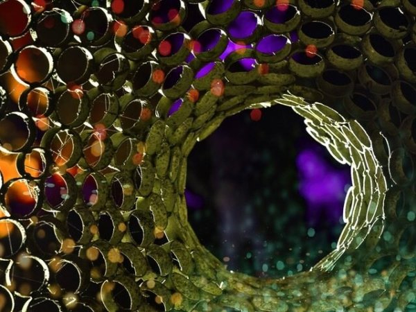 Die Skulptur "The Black Hole" wird am Samstag enthüllt. - © Bildrechte: Klaus Kordes