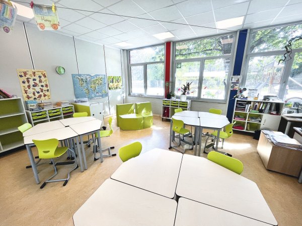 So ähnlich wie in der Grundschule Welldorf/Jülich mit OGS könnte es bald auch in Kalletal aussehen. - © EinrichtWerk
