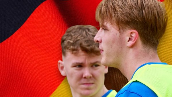 Jarnes Faust (links) und Connar Battermann kämpfen bei der U20-EM für Deutschland. - © Jörg Hagemann