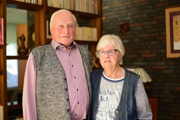 Erika und Helmut Gottschlich feiern Diamanthochzeit. - © Nicole Ellerbrake