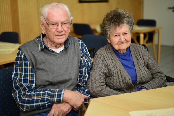 Helmut und Irmgard Fahrenkamp feiern ihre Gnadenhochzeit. - © Nicole Ellerbrake