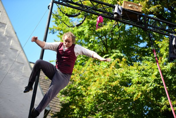 LagenserZeitreise auf dem Marktplatz. - © Nicole Ellerbrake