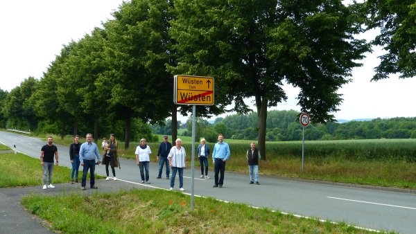 Kreis, Stadt, Polizei und Bauausschuss finden einen Kompromiss für die Straße „Auf der Heide". - © CDU Bad Salzuflen