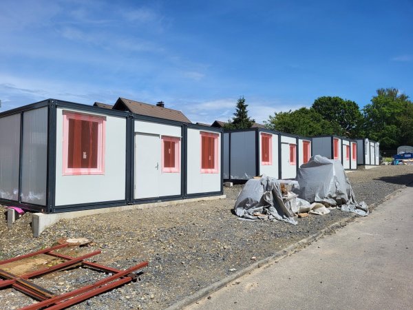 So ähnlich wie auf dem Foto in Bad Salzuflen könnten die Wohncontainer in der Tillestraße aussehen. - © Freya Köhring
