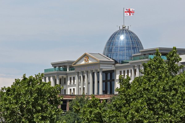 Statt des deutschen Reichstags war im Video der CDU der Präsidentenpalast in Georgien zu sehen. - © Jan Woitas