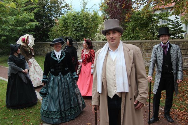 Darsteller des Charles-Dickens-Festivals. - © Silke Buhrmester