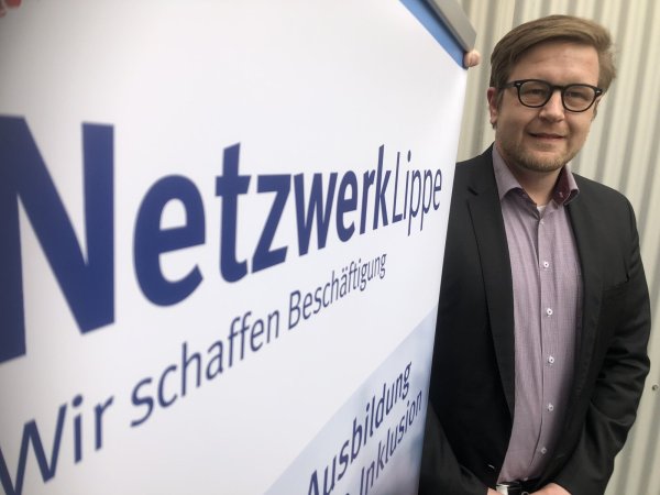 Moritz Lippa ist stolz auf die Arbeit des Netzwerks Lippe. - © Martin Hostert