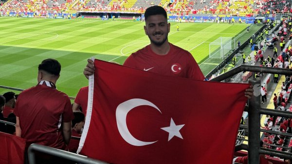 Saner Saridag im Stadion in Dortmund. - © Saner Saridag