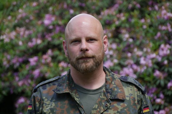 Oberstabsgefreiter Thomas X. (Name geändert). - © Jost Wolf